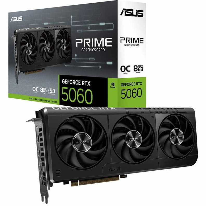 کارت گرافیک ایسوس مدل ASUS Prime RTX 5060 OC 8GB