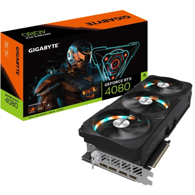 کارت گرافیک گیگابایت GeForce RTX 4080 GAMING OC 16GB