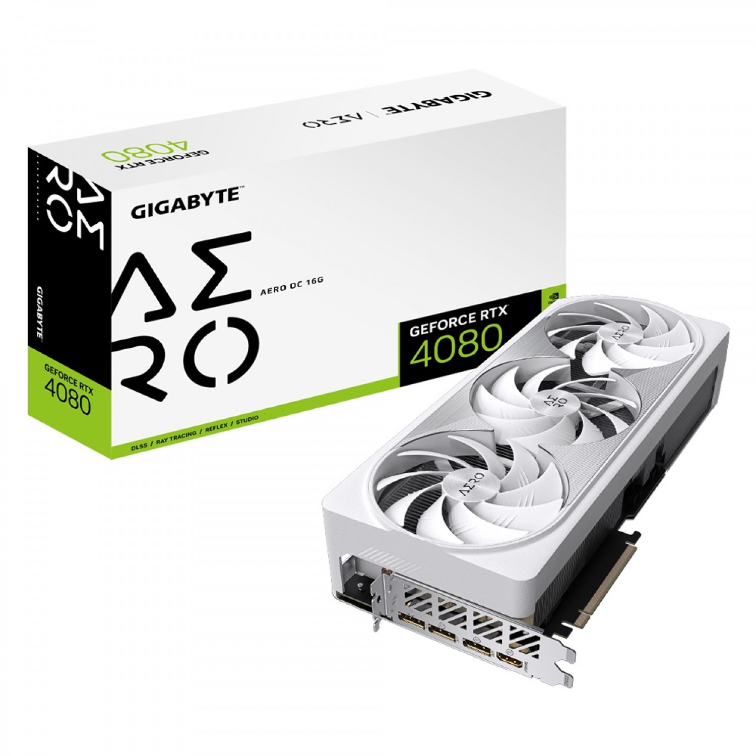 کارت گرافیک گیگابایت مدل GeForce RTX™ 4080 16GB AERO OC
