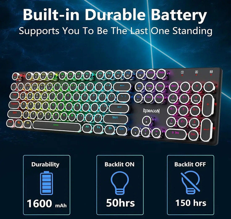 کیبورد گیمینگ ردراگون مدل Redragon Flare K710 PRO