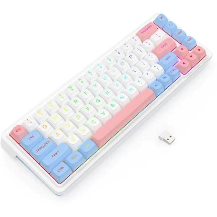 کیبورد گیمینگ ردراگون مدل Redragon NOVA K709 PRO WBP RGB