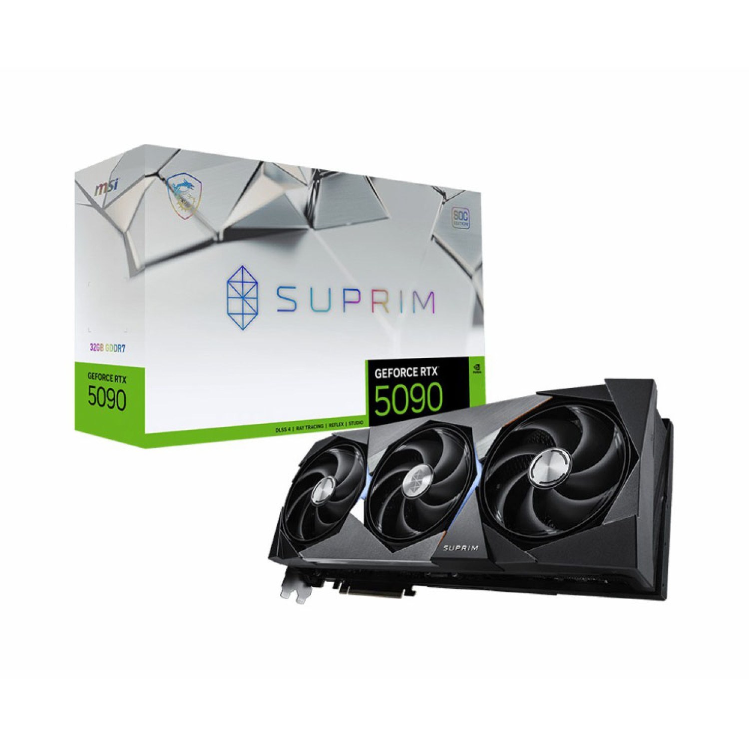 کارت گرافیک ام اس آی مدل MSI RTX 5090 Suprim SOC 32GB