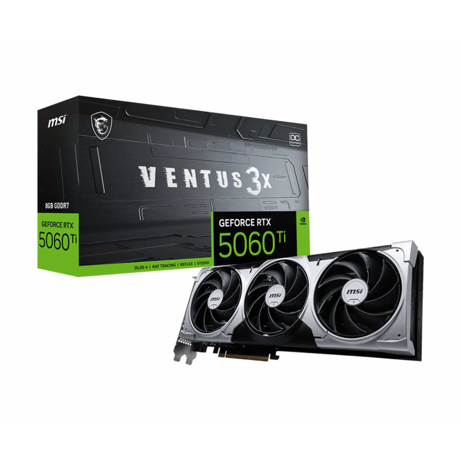 کارت گرافیک ام اس آی مدل MSI RTX 5060 Ti 8G VENTUS 3X OC