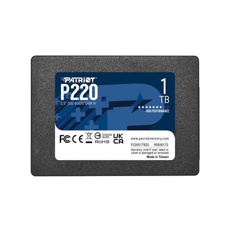 اس اس دی پاتریوت مدل Patriot P220 1TB 2.5inch SATA