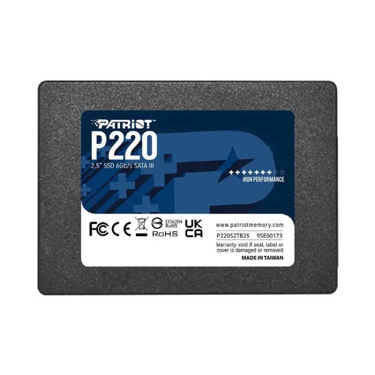 اس اس دی پاتریوت مدل Patriot P220 256GB 2.5inch SATA