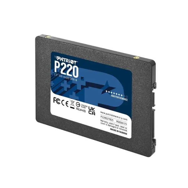 اس اس دی پاتریوت مدل Patriot P220 256GB 2.5inch SATA