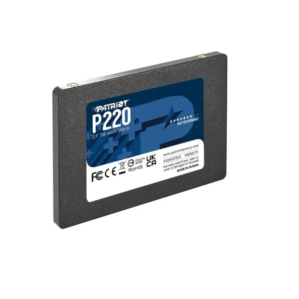 اس اس دی پاتریوت مدل Patriot P220 256GB 2.5inch SATA