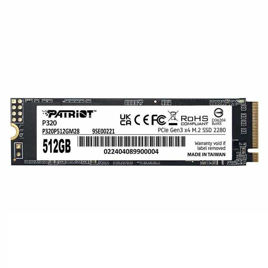 اس اس دی پاتریوت مدل P320 512GB M.2