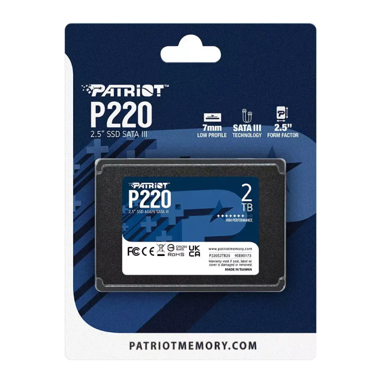 اس اس دی پاتریوت مدل P220 2TB SATA