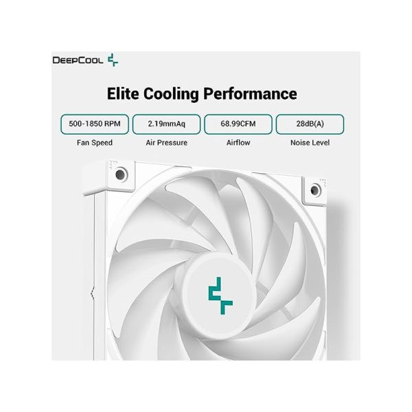 فن خنک کننده پردازنده دیپ کول مدل DeepCool AK400 White