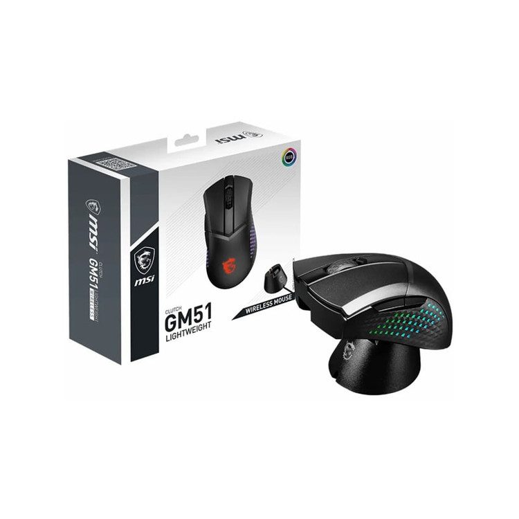 موس گیمینگ ام اس آی مدل MSI CLUTCH GM51 LIGHTWEIGHT
