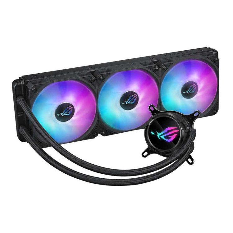 خنک کننده مایع پردازنده ایسوس مدل ROG Strix LC III 360 ARGB White