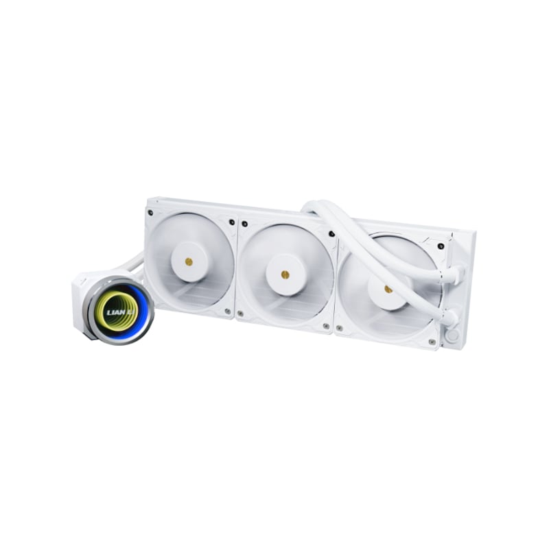 خنک کننده مایع پردازنده لیان لی مدل Lian Li GA II TRINITY PERFORMANCE 360 White