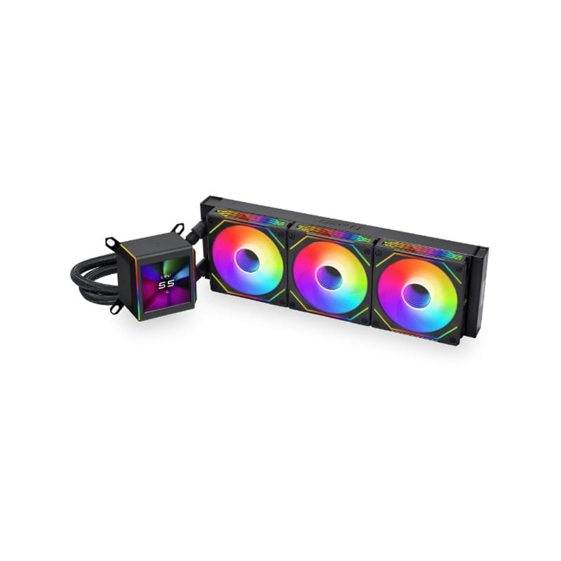 خنک کننده مایع پردازنده لیان لی مدل GA II LCD 360 BLACK