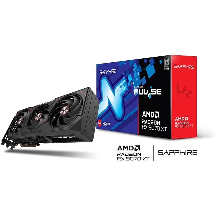 کارت گرافیک سافایر مدل Sapphire PULSE RX 9070 XT 16GB