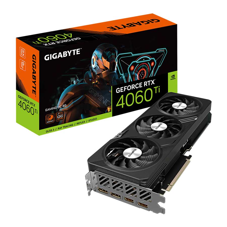کارت گرافیک گیگابایت GeForce RTX 4060 TI GAMING OC 8GB