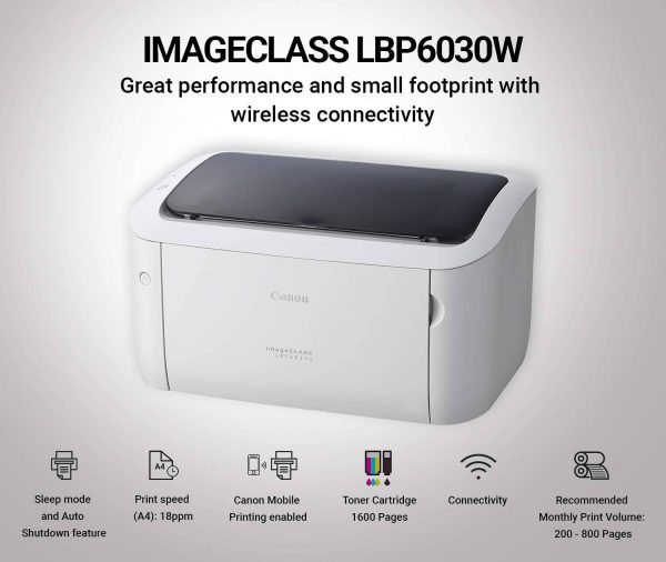 پرینتر لیزری کانن Canon LBP6030w
