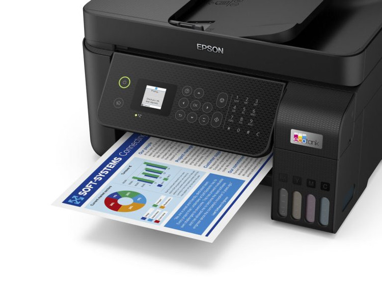 پرینتر چندکاره جوهرافشان اپسون مدل EcoTank L5290