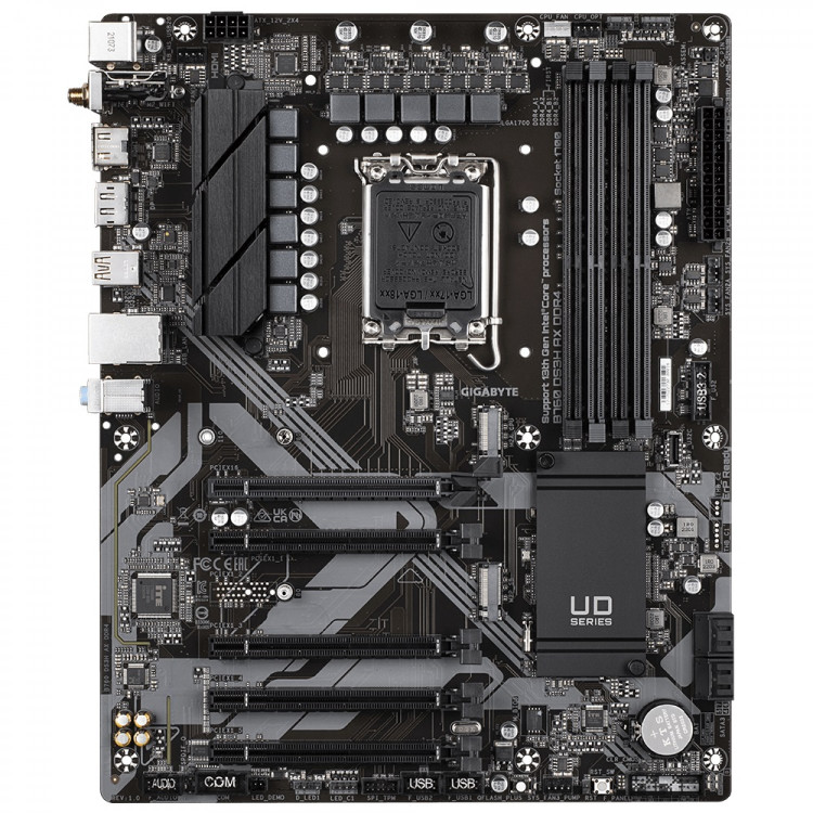 مادربرد گیگابایت مدل GIGABYTE B760 DS3H AX (WIFI6E) DDR4