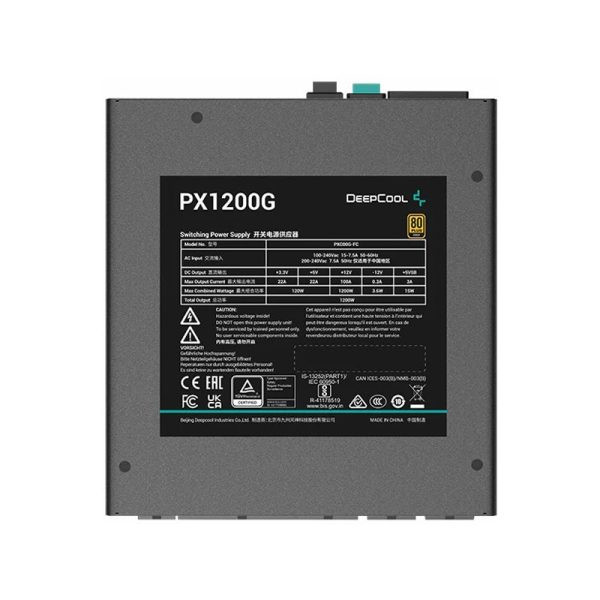 پاور دیپ کول مدل DeepCool PQ1200P 80 Plus Platinum