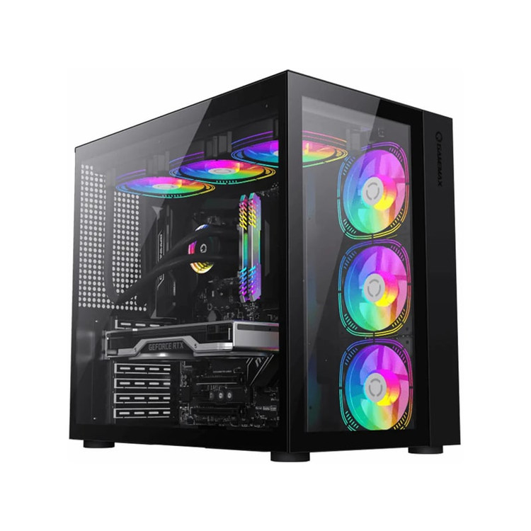 کیس گیمینگ گیم مکس مدل GAMEMAX Infinity Black
