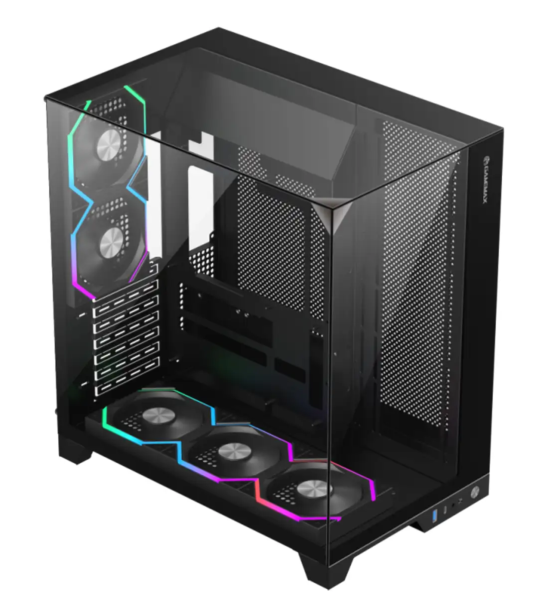 کیس گیمینگ گیم مکس مدل GAMEMAX Infinity Pro Black