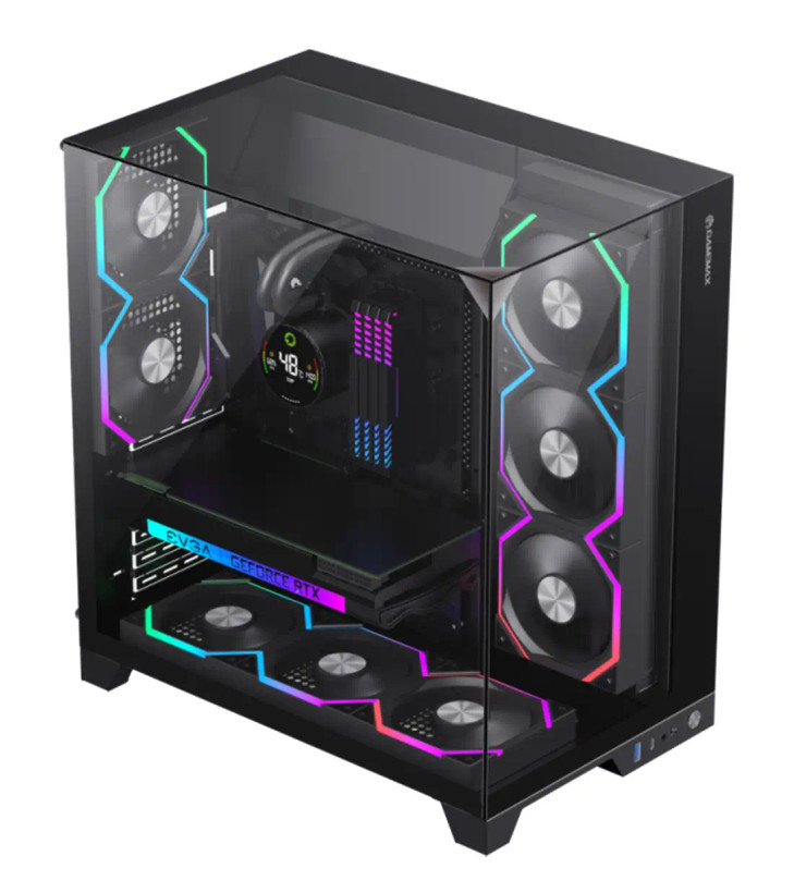 کیس گیمینگ گیم مکس مدل GAMEMAX Infinity Pro Black