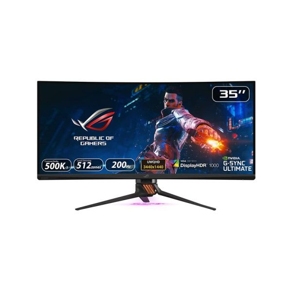 مانیتور گیمینگ 34 اینچ ایسوس مدل ASUS ROG Swift PG35VQ