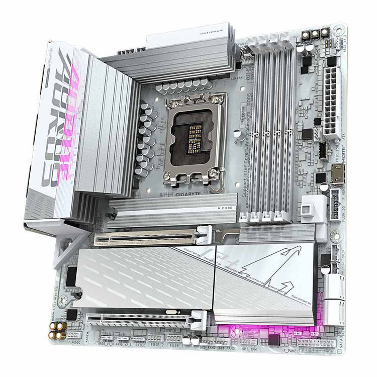 مادربرد گیگابایت مدل GIGABYTE B860M AORUS ELITE WIFI6E ICE DDR5