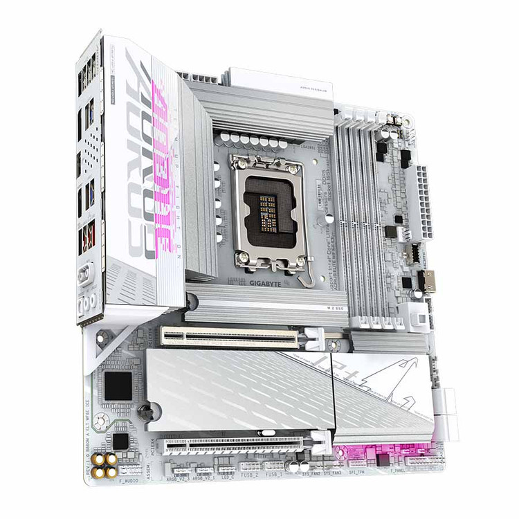 مادربرد گیگابایت مدل GIGABYTE B860M AORUS ELITE WIFI6E ICE DDR5
