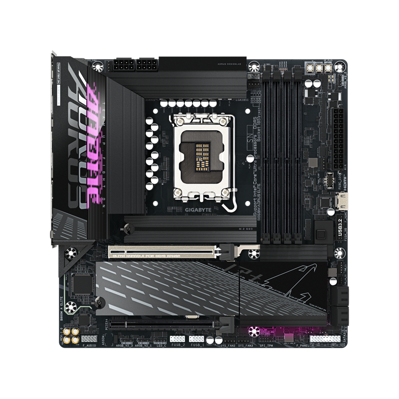 مادربرد گیگابایت مدل GIGABYTE B860M AORUS ELITE DRR5