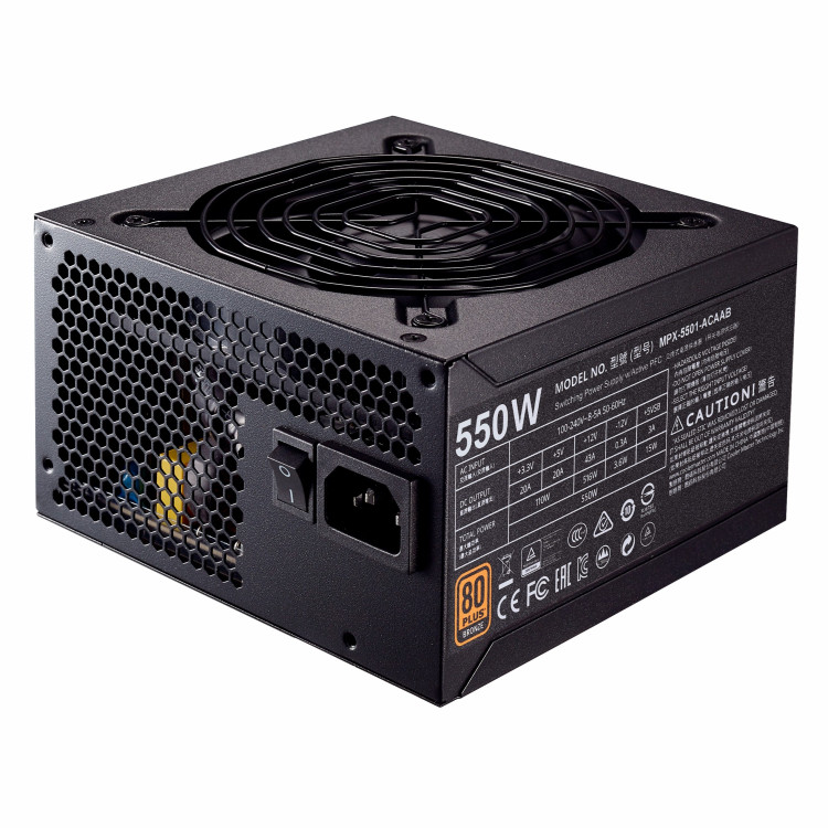 پاور کولرمستر مدل Cooler Master MWE Bronze 550