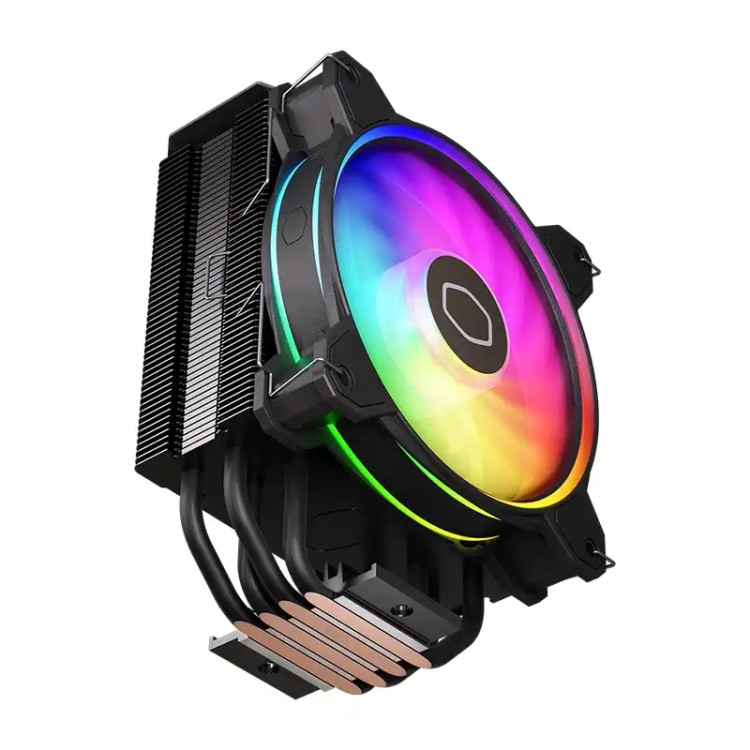 فن خنک کننده پردازنده کولرمستر مدل Cooler Master Hyper 212 Halo Black