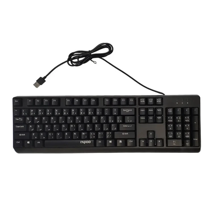 کیبورد و موس سیمی رپو مدل X130PRO
