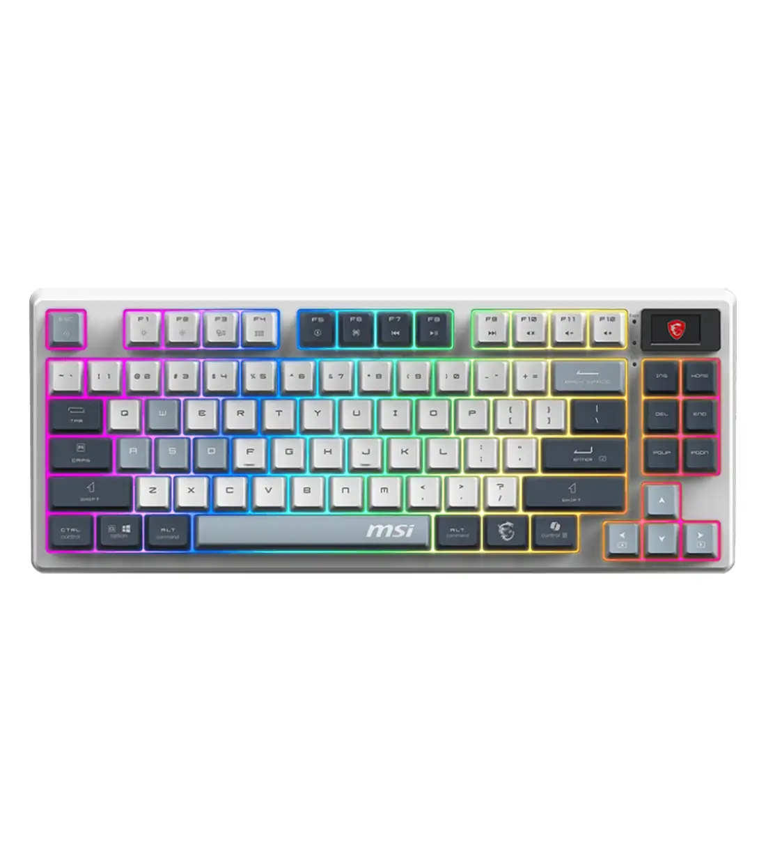 کیبورد گیمینگ ام اس آی مدل MSI FORGE GK600 TKL SKY
