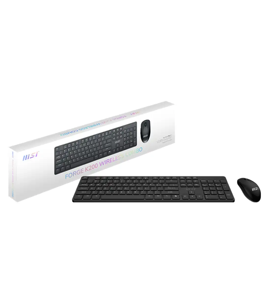 کیبورد و موس بی سیم ام اس آی MSI FORGE K200 COMBO