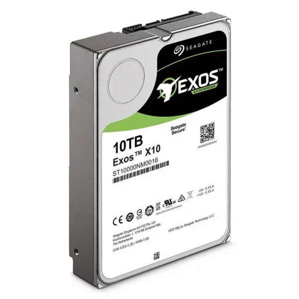 حافظه اچ دی دی اینترنال سیگیت مدل Exos 017B ظرفیت 10 ترابایت