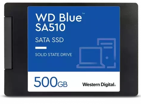 اس اس دی وسترن دیجیتال مدل Western Digital BLUE SA510 500GB SATA SSD
