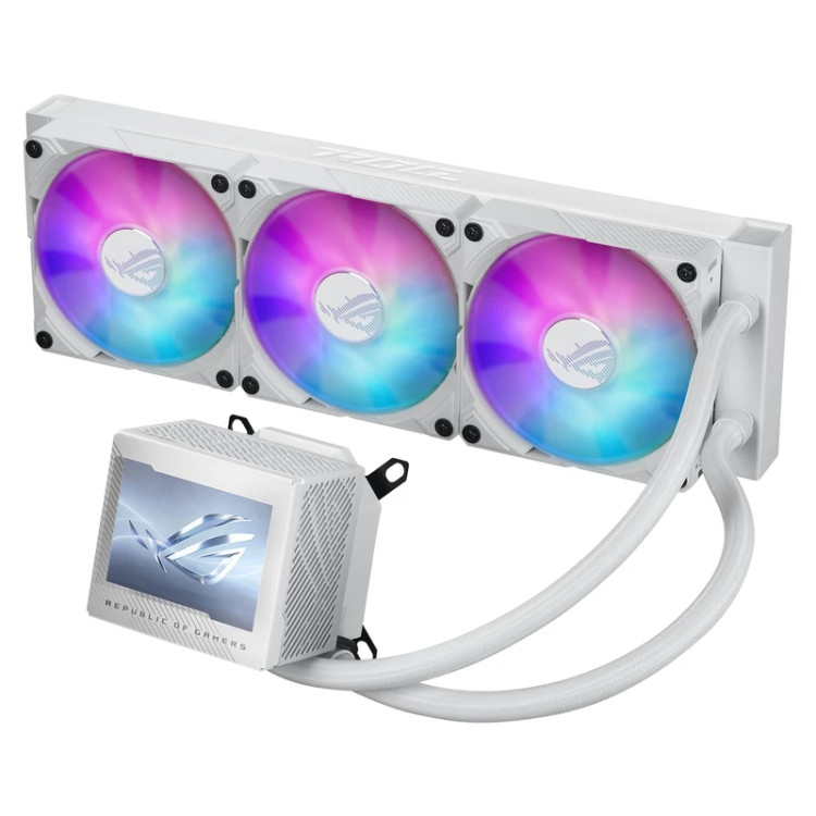 فن خنک کننده پردازنده ایسوس مدل ASUS ROG RYUJIN III 360 ARGB EXTREME WHITE
