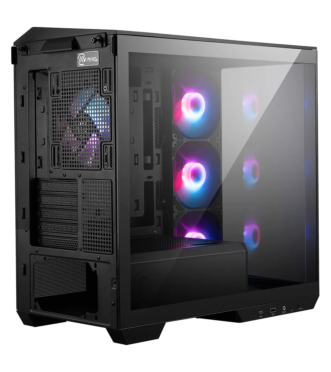 کیس ام اس آی مدل MSI MAG PANO M100R PZ Black