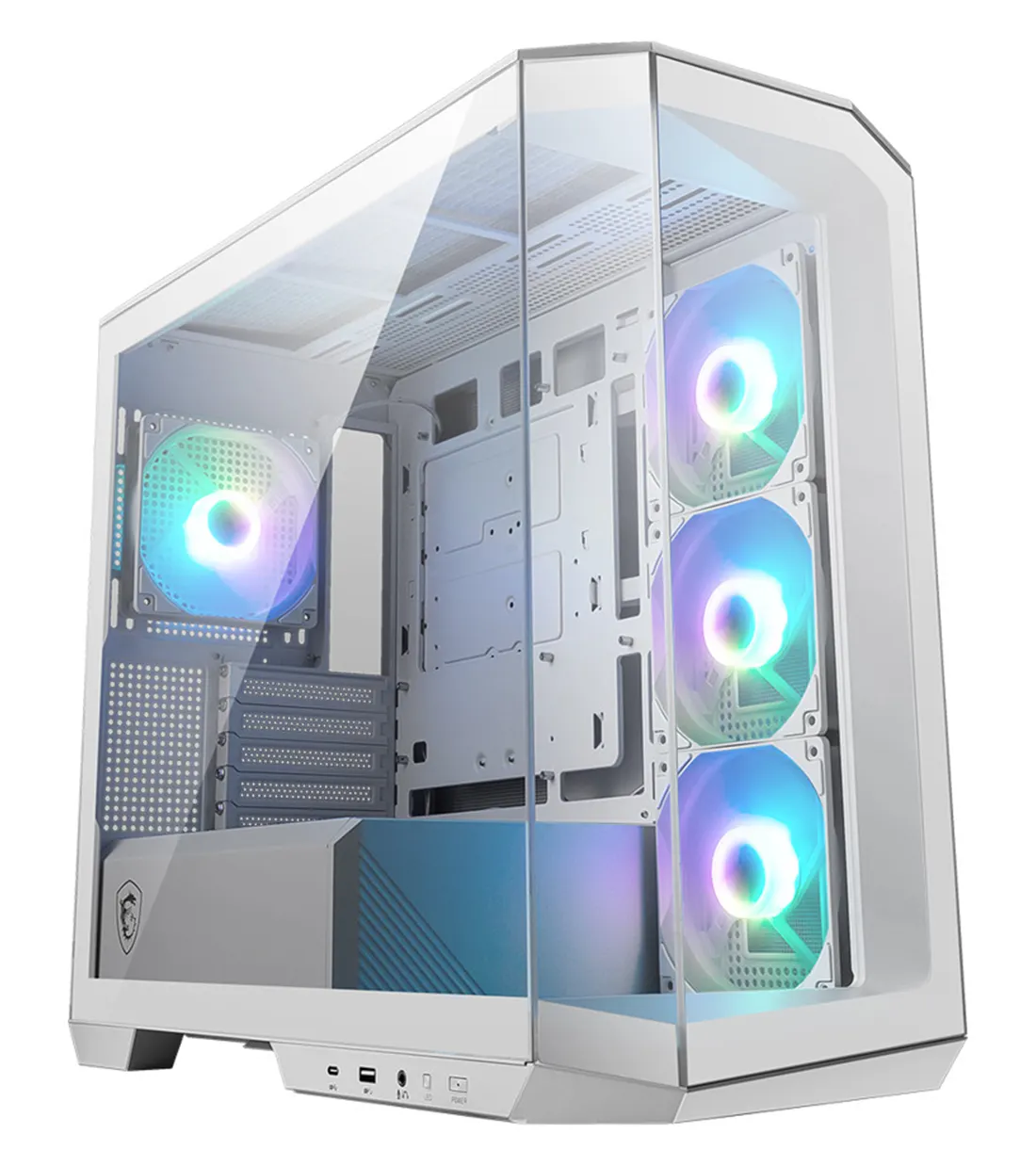 کیس ام اس آی مدل MSI MAG PANO M100R PZ White