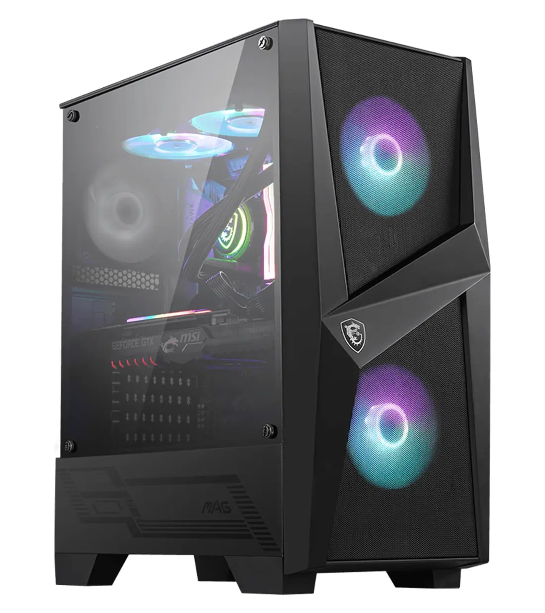 کیس ام اس آی مدل MSI MAG FORGE 100R Black