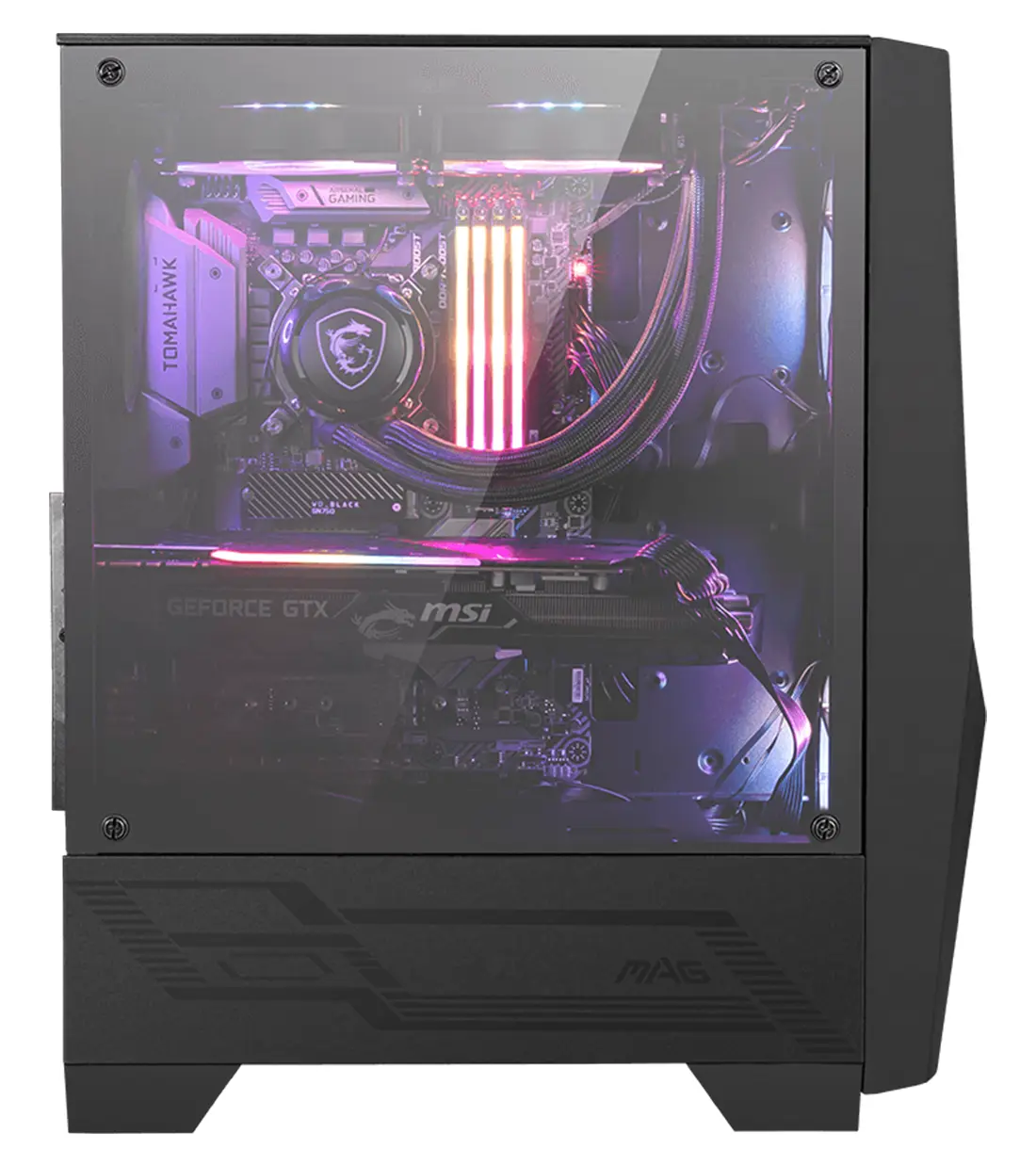 کیس ام اس آی مدل MSI MAG FORGE 100R Black