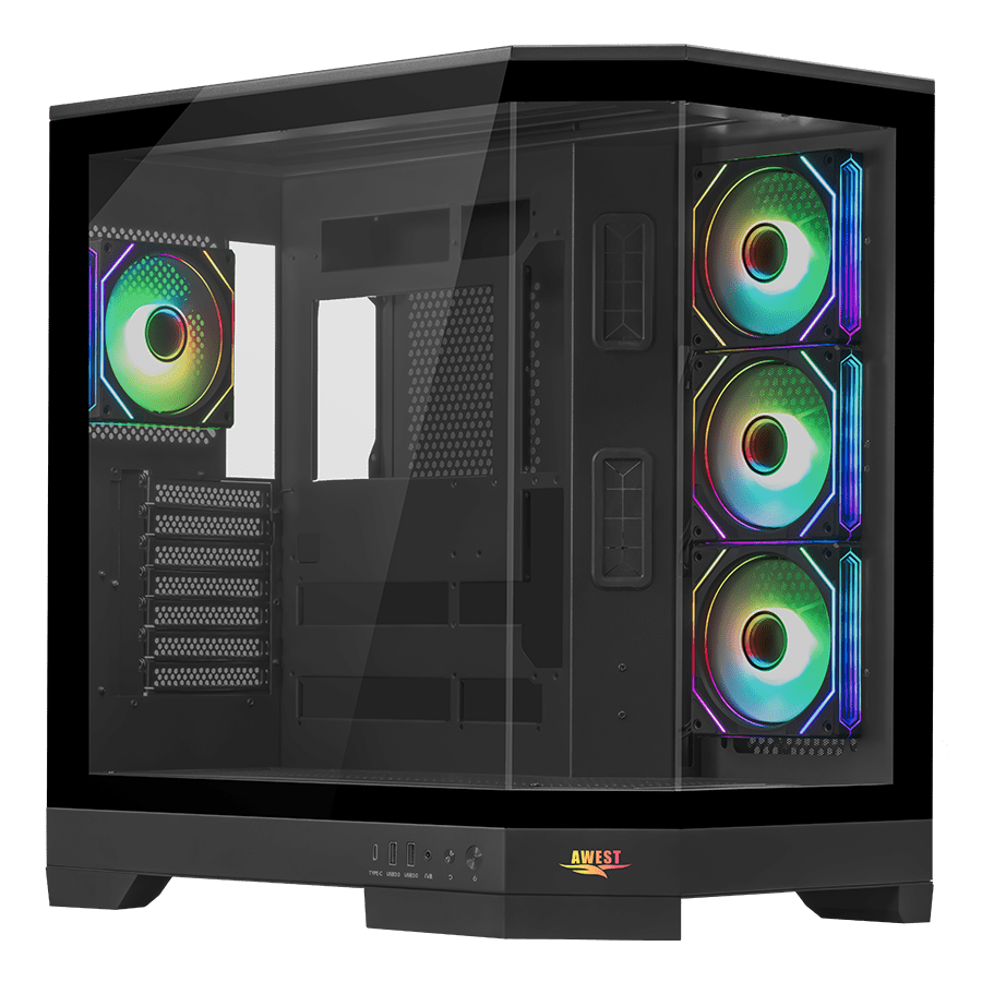 کیس گیمینگ اوست مدل AWEST GT AQ1 MB