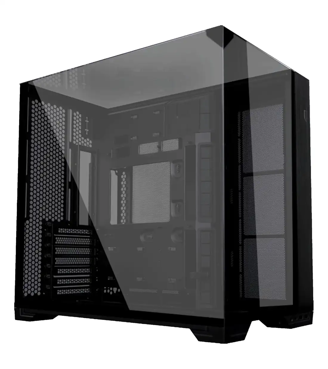 کیس گیمینگ لیان لی مدل LIAN LI O11 VISION COMPACT Black