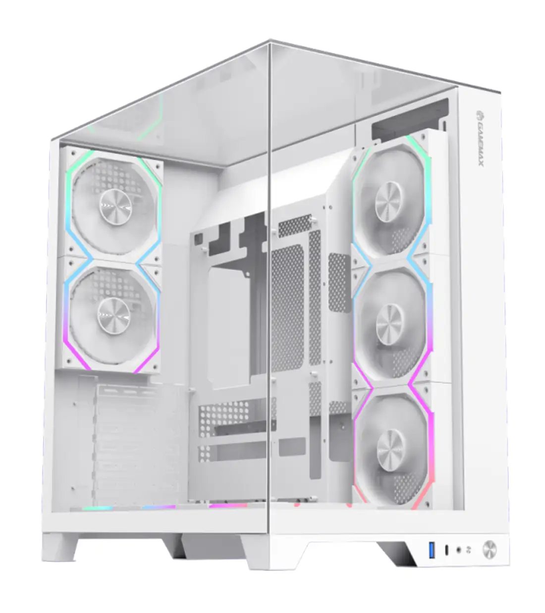 کیس گیمینگ گیم مکس مدل GAMEMAX Infinity Pro White