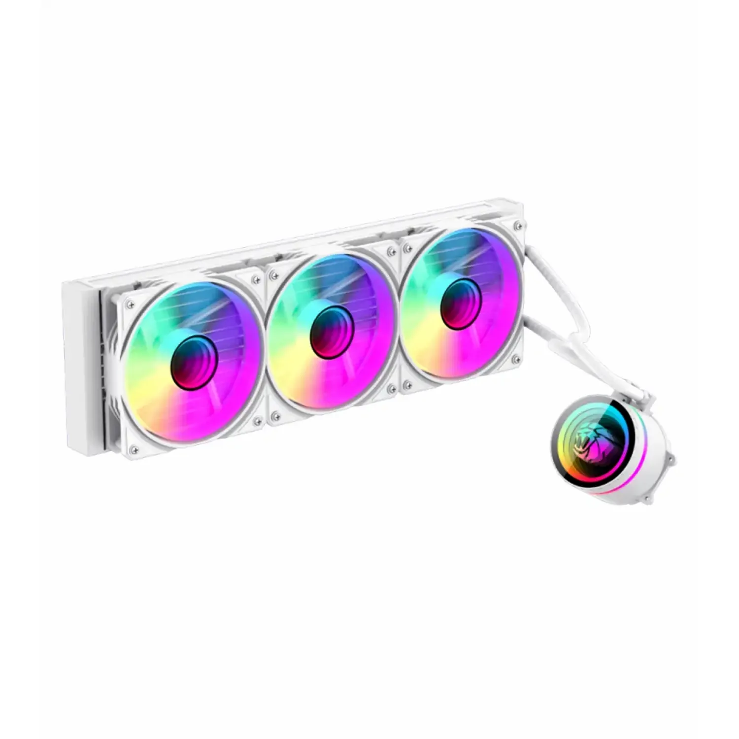 فن خنک کننده پردازنده گیم مکس مدل GameMax IceBurg 360 Infinity White