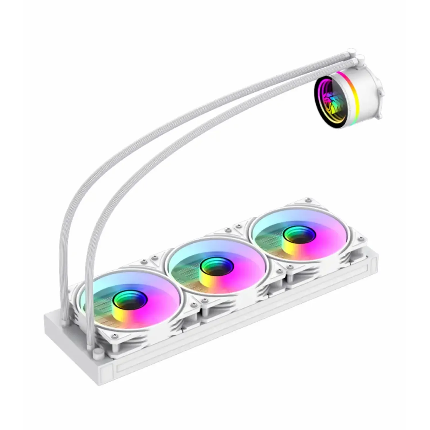 فن خنک کننده پردازنده گیم مکس مدل GameMax IceBurg 360 Infinity White