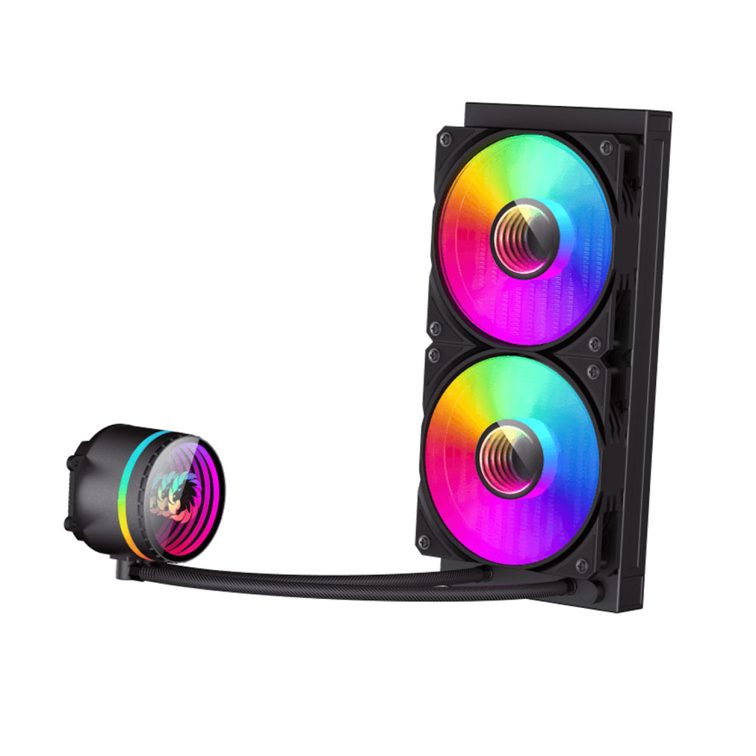 فن خنک کننده پردازنده گیم مکس مدل GameMax IceBerg 240 Infinity Black