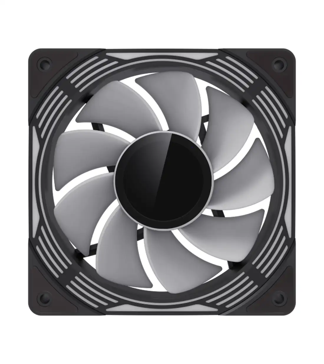 فن کیس گیم مکس مدل GameMax FN12A-C8I-R Black